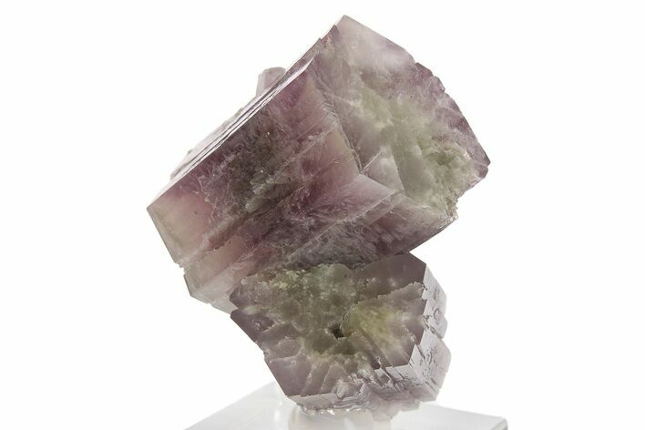 Pristine, Purple Twinned Aragonite Crystal Cluster - Spain #280776